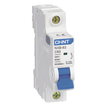 Pastilla para Riel Din, 1 Polo, 20 Amp, Vca:110/415v, 6kA, Catálogo: NXB631PC20.