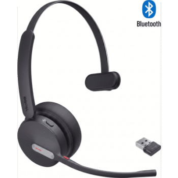 Diadema Bluetooth de Yealink BH70 Mono Con Cancelación de Ruido y Flexibilidad UC Multiplataforma