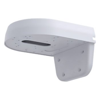 Soporte de montaje en pared para cámaras IP Serie 30, en aluminio inyectado y acero SECC, para interior y exterior