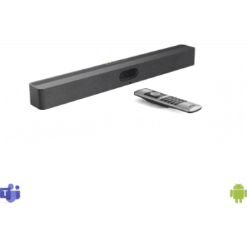 Barra de Videoconferencia A50 de Yealink para Salas Medianas y Grandes con Android Integrado para Microsoft Teams y Modo BYOD - Incluye Control Remoto