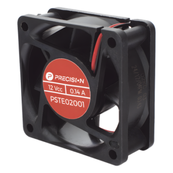 Ventilador Axial Anticondensante / 12 Vcc / 60x60x25 mm / 25.0 CFM / 4500 RPM / 1.6 W