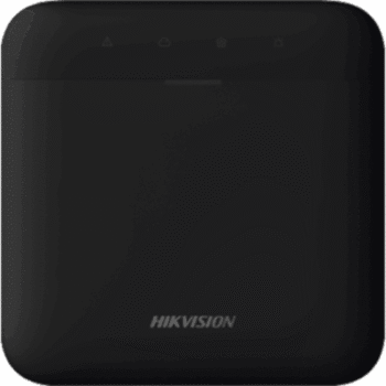 (AX PRO) Panel de Alarma Inalámbrico de Hikvision / Color Negro / Soporta 96 Zonas / GSM 3G/4G, Wi-Fi y Ethernet / Incluye Batería de respaldo / Compatible con los Accesorios AX PRO.