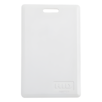 Tarjeta de Proximidad / PVC Clamshell / 5.4 x 8.6 x 0.19 mm / Formato H10301 / Programable por Sitio