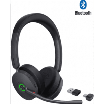 Diadema Inalámbrica BH74-UC de Yealink con Cancelación Activa de Ruido, Acoustic Shield y Batería Prolongada