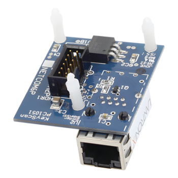 Convertidor Serial a TCP/IP / RJ45 10/100 Ethernet / AES Rijndael / 5°C a 70°C / 1.6' x 1.9'