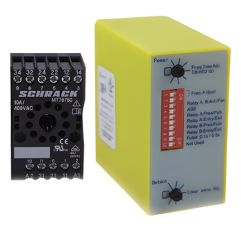 Sensor de Masa / Mono Canal / Inductivo / 12-24 VAC/VDC / IP40 / -30 a 70°C / Lazos 4-8 m