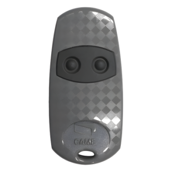 Control remoto bicanal / 433.92 MHz / Autoaprendizaje / Codificación automática / Diseño compacto