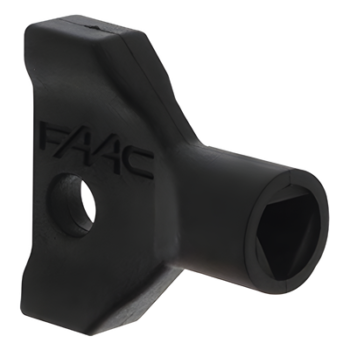 Llave Triangular de Desbloqueo Para barreras FAAC