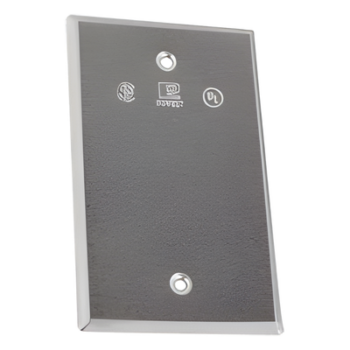 Tapa ciega de aluminio para Condulet tipo FS o Cajas Electricas.