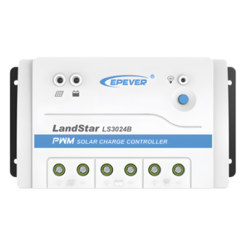 Controlador Solar PWM / 30A / 12/24V / RS-485 / Baterías Gel-AGM-Selladas / Parámetros Configurables