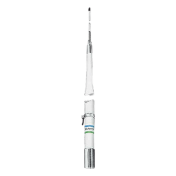 Antena Marina Base HF / 2-30 MHz / Armado en 2 Secciones / Para Facilidad de Embarque / Potencia de Entrada de 1 kW / Rosca de 1-1/4