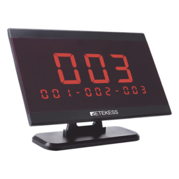 Pantalla receptora inalambrica para sistema de llamada de asistencia