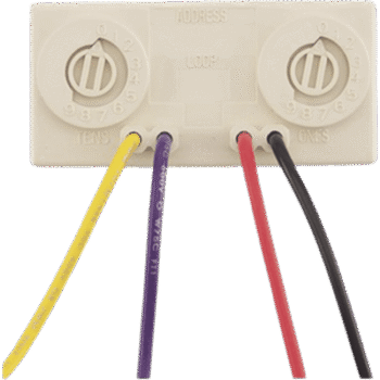 Mini módulo monitor direccionable para contacto seco normalmente abierto, protocolo LiteSpeed, paneles Fire-Lite