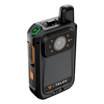 Bodycam IP67 4G LTE Android 12 / Con Funciones de Radio POC / Pantalla Táctil de 2" / Soporta llamadas Telefónicas y Mensajes SMS /Descarga de Vídeo automática con estación