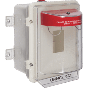 Protector Universal para Estación Manual, Fabricado en Policarbonato Súper Fuerte Para Uso en Exterior
