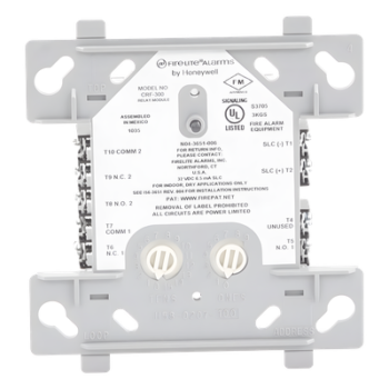 Módulo de relevador direccionable con doble salida de contacto seco tipo C para dispositivos auxiliares