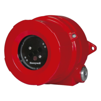 Detector de llama industrial triple infrarrojo IR3 con anillo LED de estado, campo de visión de 90° y alcance hasta 60 m