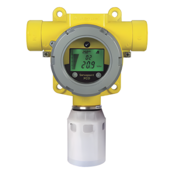 Detector de gas fijo con sensor electroquímico de hidrógeno 0-1000 ppm, salida 4-20 mA, certificación UL/c-UL