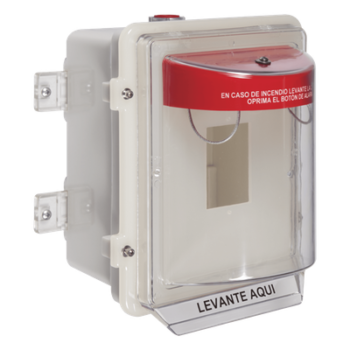 Protector Universal para Estación Manual, Fabricado en Policarbonato Súper Fuerte Para Uso en Exterior