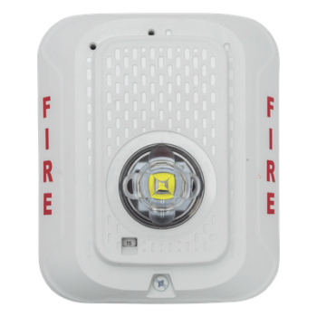 Lámpara estroboscópica LED para pared, sin bocina, candela seleccionable, color blanco, compatible con SpectrAlert