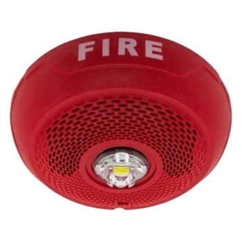 BOC C/LAMP ESTROBOSCOPICA tipo LED MONT EN TECHO CLR ROJO