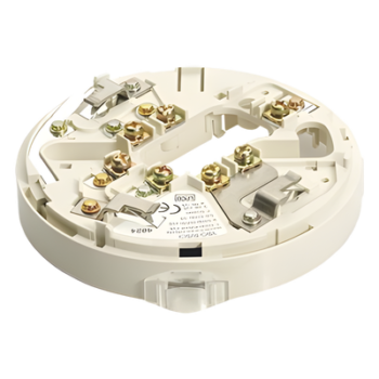 Base De 4" Color Hueso Con Aislador De Cortocircuito Para Sensores Análogos Direccionales Hochiki (0300-04790)