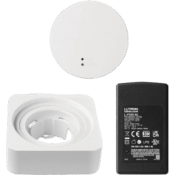 Kit de procesador para sistema de iluminación RadioRA 3, alimentación PoE, hasta 100 dispositivos Clear Connect Tipo X y 95 Tipo A, incluye inyector PoE y cables Ethernet