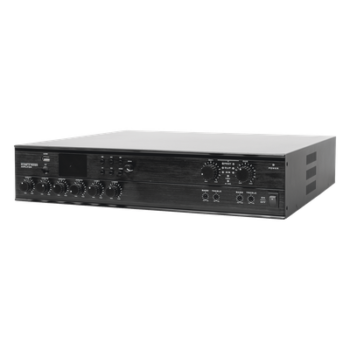 Amplificador Mezclador Matricial | 2 zonas | 240w por canal | 6 entradas | Receptor de medios