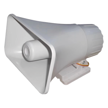 Sirena Cableada / 30 Watts / 120 dB / IP65 Exterior / Compatible con Cualquier Panel de Alarma / Policarbonato