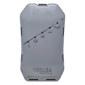 Energizador con tecnología SMT de 12,000Volts - .5 Joules / 500 Mts Lineales de Protección / Cercas Electrificadas