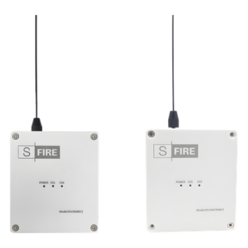 Kit Inalámbrico de Largo Alcance / 2,500 m (8,202.1 ft) / Frecuencia 433.92 MHz / 2 Relevadores / Contacto Seco / -20°C a +80°C