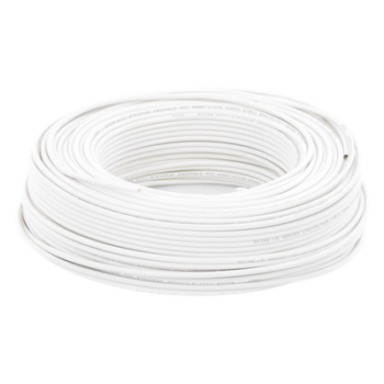Bobina de 100 m (328.08 ft) / Cable CCA 4x22 AWG / Aluminio Revestido de Cobre / Aplicaciones en Alarmas de Intrusión y Automatización