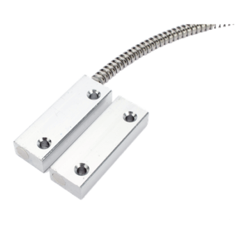 Contacto Magnético / Uso Rudo / GAP 42 mm / Reed Switch NC / 12 Vcc / Cable 45 cm