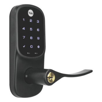 Cerradura Electrónica con Teclado / Cierre Automático 30 s / 250 Códigos PIN / Certificación ANSI/BHMA Grado 2 / Z-Wave y Zigbee / Puertas 35-45 mm (1.38-1.77 in)