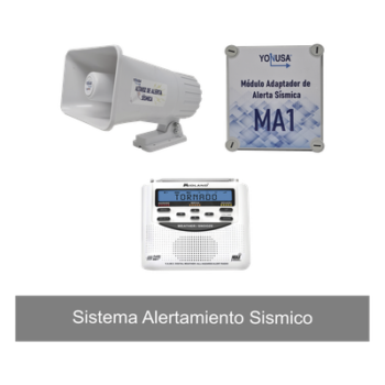 KIT de Alertamiento SISMICO con Audio Oficial SASMEX