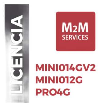 Servicio de datos por un Año para comunicadores  MINI014G/V2 y MINI012G, con eventos ilimitados.