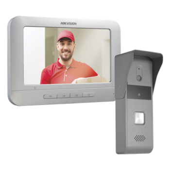 Kit de Videoportero Analógico / Pantalla LCD 7" / Resolución 800x400 / Cámara Pinhole 720x576 @ 30 fps / Ángulo 98° / IP65 / Expandible 3 Monitores y 2 Frentes de Calle