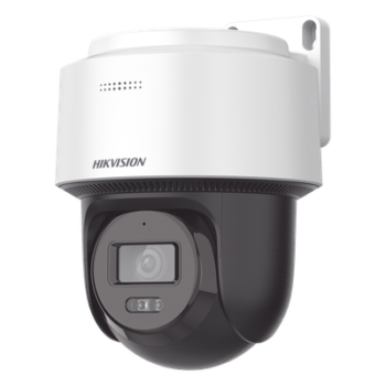[FlexVu]  Domo PT IP 4 Megapixel / Lente 4 mm  / Dual Light (30 mts IR + 30 mts Luz Blanca)  / Autoseguimiento en Humanos / PoE / IP66 / Micrófono y Bocina Integrado (Audio de Dos Vías) / Micro SD / Incluye Montaje de Pared o Techo /