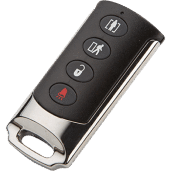 Llavero Remoto Inalámbrico 4 Botones / Uso Rudo / Armado Total/Parcial/Desarmado/Pánico / 433.92 MHz / Batería 5 Años / Compatible DSC Power Series