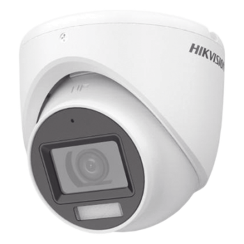 [Dual Light + ColorVu] Turret TURBOHD 2 Megapixel (1080p) / Lente 2.8 mm / 30 mts IR + 20 mts Luz Blanca / Gran Angular 101° / Exterior IP67 / Micrófono Integrado /  4 Tecnologías /  Metal