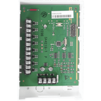 Módulo expansor de 8 zonas cableadas para sistemas direccionables Vista con bus ECP de 4 hilos