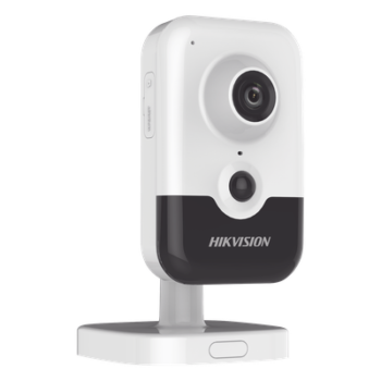 Cubo IP 4 Megapixel / Serie PRO / Lente 2.8 mm / 10 mts IR EXIR / PoE / Sensor PIR / H.265+ / Interior / Audio de Dos Vías / PoE / MicroSD / ONVIF / ACUSEEK