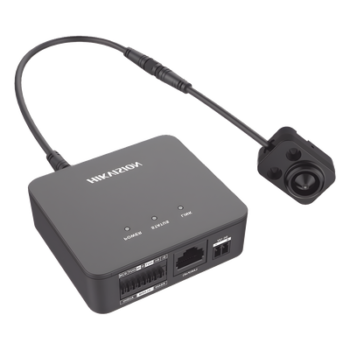 Pinhole IP 2 Megapixel / Lente 3.7 mm / 2 Mts Cable / PoE / Ideal para Cajeros Automáticos (ATM) / WDR / Micro SD / Cámara Tipo Block
