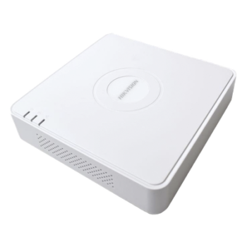 NVR 4 Megapixel (Compatible con Cámaras ACUSENSE) / 4 canales IP / 4 Puertos PoE /1 Bahía de Disco Duro / Salida de Vídeo Full HD
