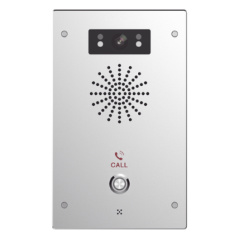 Video Intercomunicador IP / 2 Líneas SIP / Cámara 2 Megapixel / IR Nocturno / IP65 / IK10 / PoE / -40°C a 70°C
