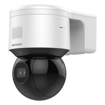 Domo PTZ IP 4 Megapixel / 4X Zoom Óptico / 50 mts IR EXIR / ACUSENSE / Luz Estroboscópica / Sirena Integrada / WDR 120 dB / PoE+ / IP66 / Ultra Baja Iluminación / Micrófono y Bocina Interconstruido / Micro SD