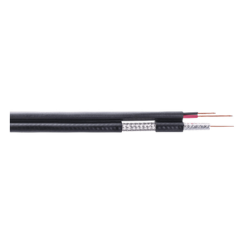 Carrete de 305 Metros (1000 Pies) / Cable Coaxial RG59 / Tipo CCS Siames / Optimizado para HD / Intemperie