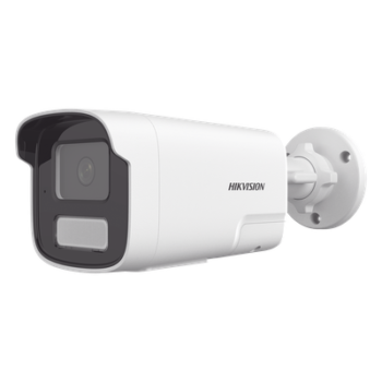 Cámara IP Bala 4 Megapixel (2560×1440) / Smart Hybrid Light IR+White Light 50 m (164 ft) / Detección Humana y Vehicular / Audio Bidireccional Integrado / WDR 120 dB / IP67 / PoE / H.265+ / Slot microSD 512 GB