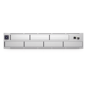 NVR PRO UniFi Protect, con bahía para 7 discos duros, almacena hasta 20 cámaras 4k o 60 cámaras 1080p, pantalla táctil