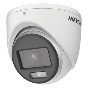 [ColorVu] Turret TURBOHD 2 Megapixel (1080p) / Imagen a Color 24/7 / Lente 2.8 mm / METAL / Luz Blanca 20 mts / Exterior IP67 / TVI-AHD-CVI-CVBS / dWDR